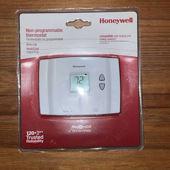 Honeywell RTH111B Digital Non-Programmable Thermostat White Deadstock - Picture 1 of 10